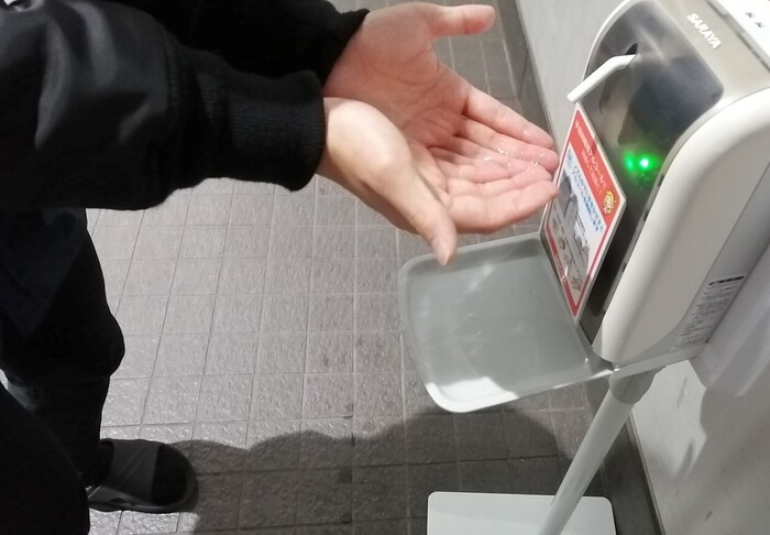 正しい消毒